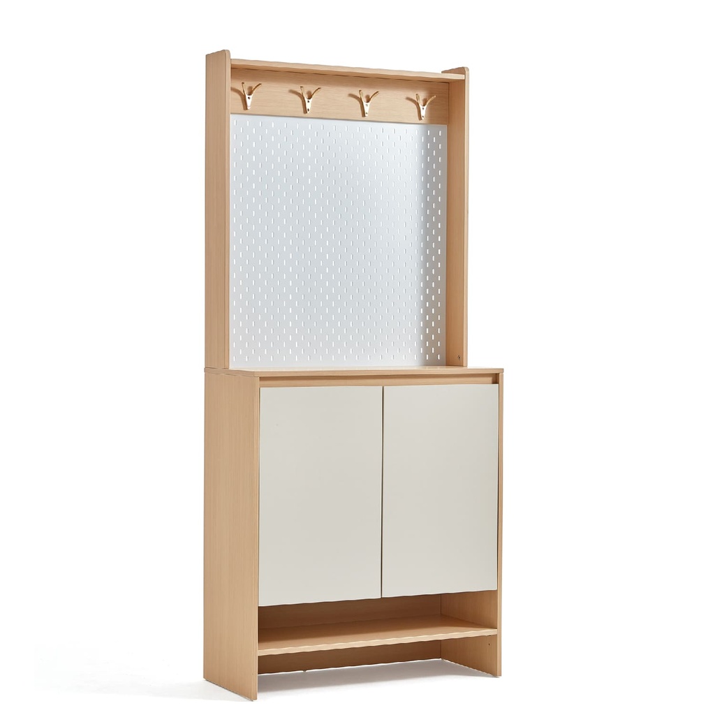 Zapatero multiuso Nayla blanco madera