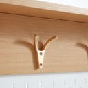 Zapatero multiuso Nayla blanco madera