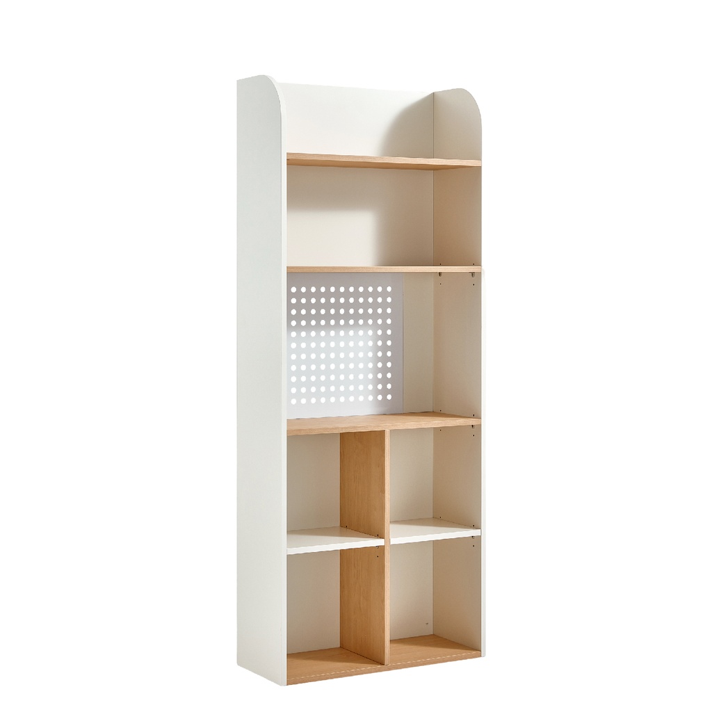 Librero Mosi blanco madera