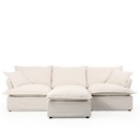 Sofá seccional Matteo blanco