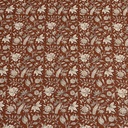 Mantel flower print rojo 150x250cm