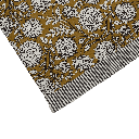 Mantel flower print rojo 200x135cm