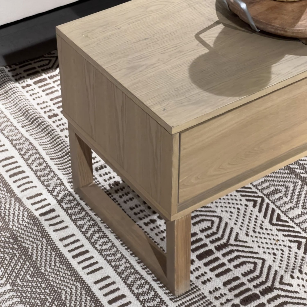 Mesa centro Philip 2 cajones