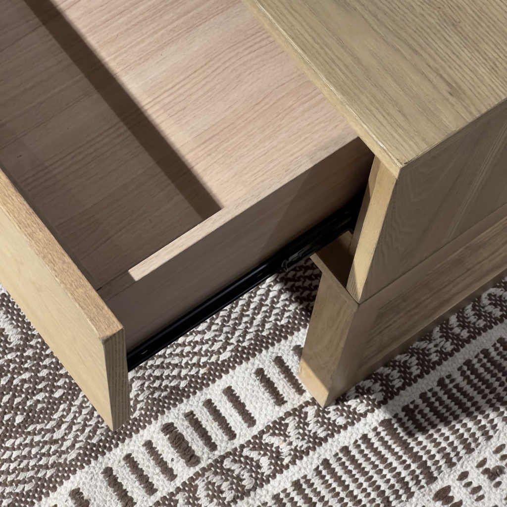 Mesa centro Philip 2 cajones