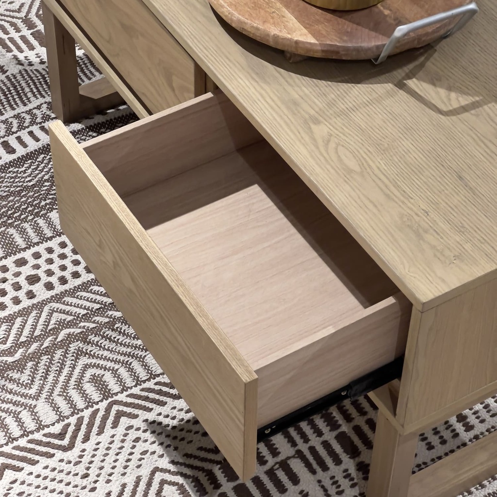 Mesa centro Philip 2 cajones