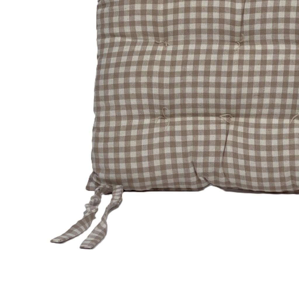 Cojín silla cuadros mini 40x40cm