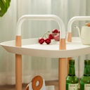 Mesa lateral 2 niveles