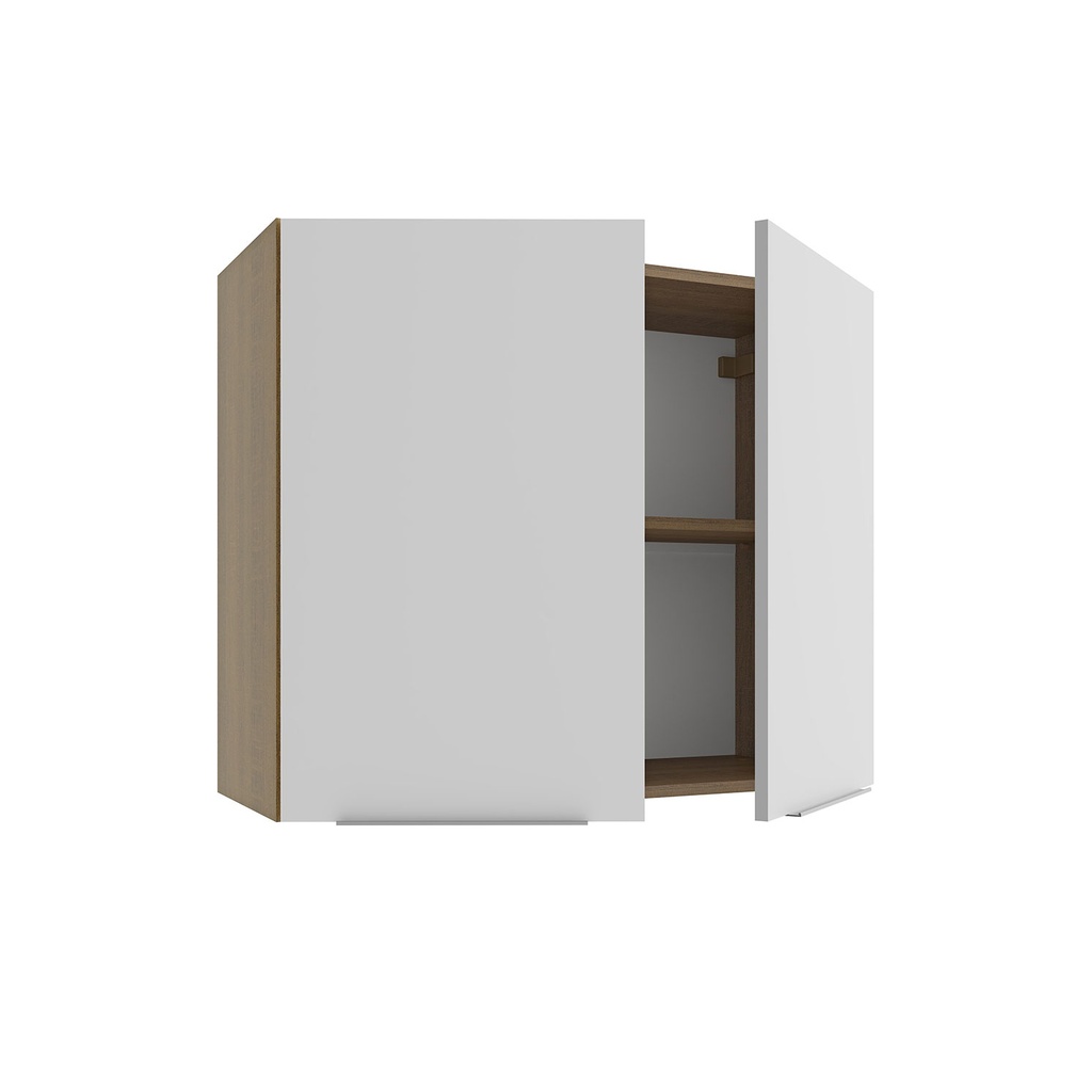 Aéreo cocina Stella blanco 2 puertas 80cm