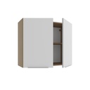 Aéreo cocina Stella blanco 2 puertas 80cm