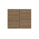 Aéreo cocina Stella café 2 puertas 80cm