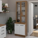 Vitrina Agata blanco 70cm