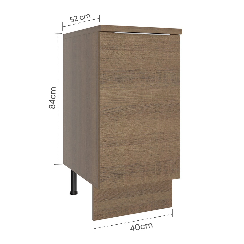 Base cocina Stella café 40cm