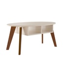 Mesa centro Diva blanco