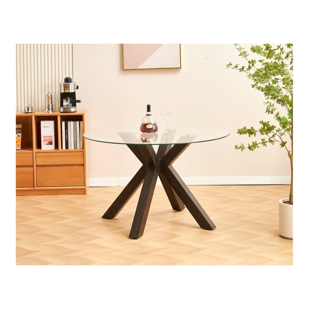 Mesa comedor redonda Coria 120cm