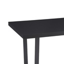 Mesa comedor 6 puestos Marcelo negro