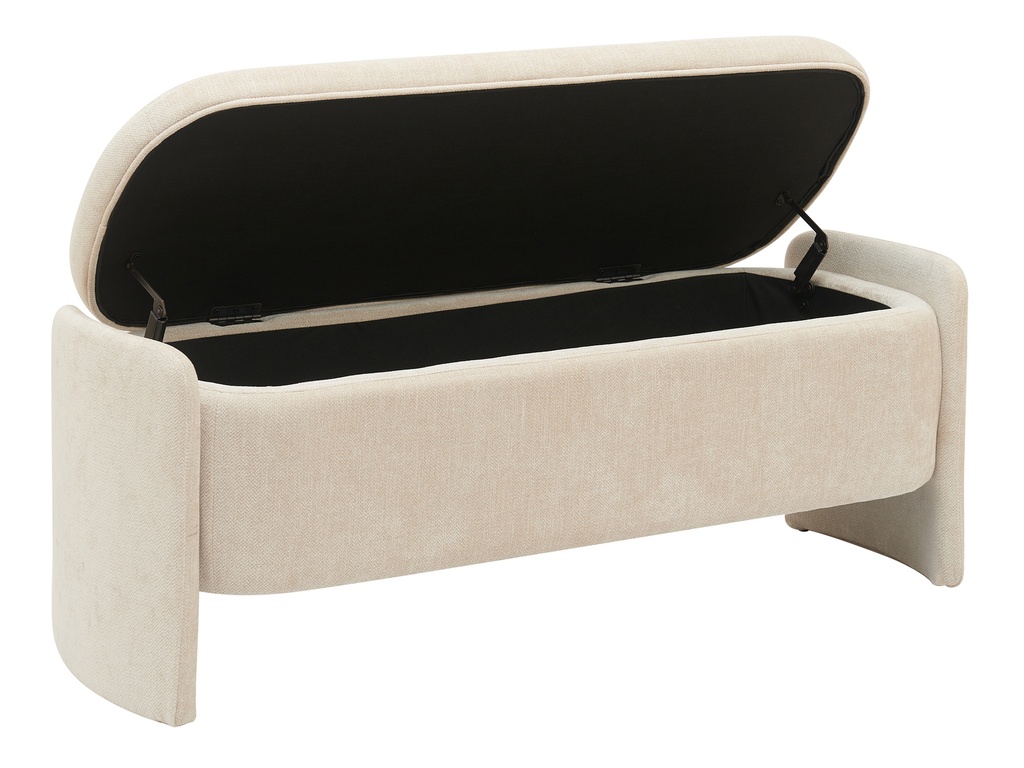 Banqueta con almacenaje Orsay beige