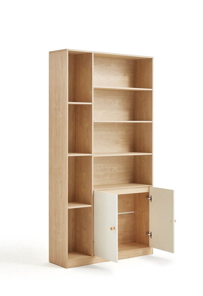 Librero multifuncional Dover 2 puertas