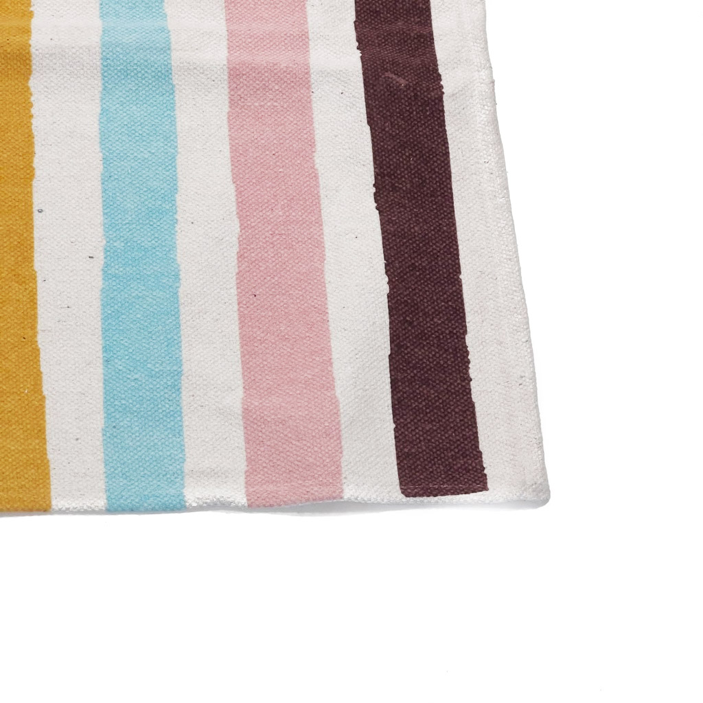 Alfombra kids franjas 180x120cm