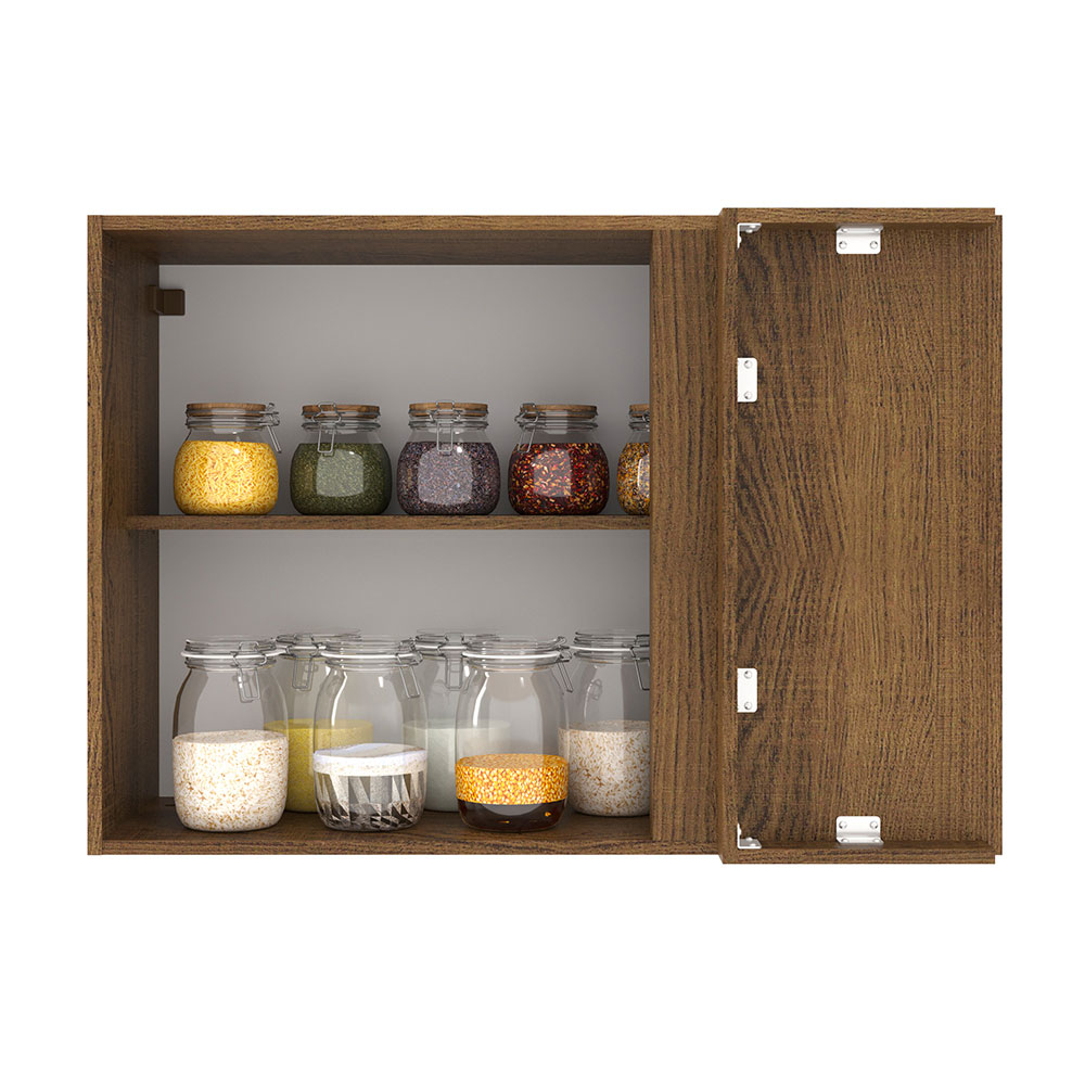 Aéreo esquinero Agata gris 1 puerta 94cm 