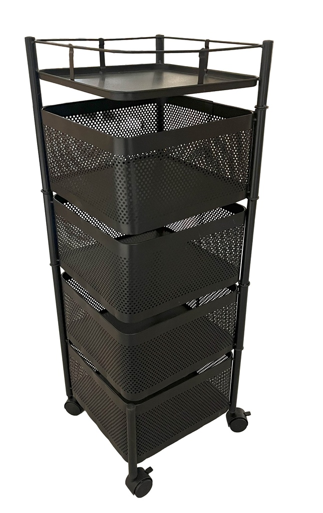 Carro organizador 4 canastos