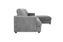 Sofá seccional derecho Saona gris