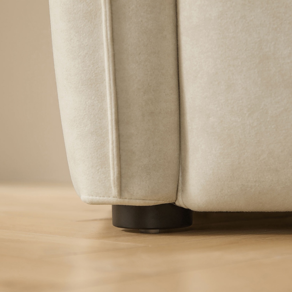 Sofá 3 cuerpos Alina blanco