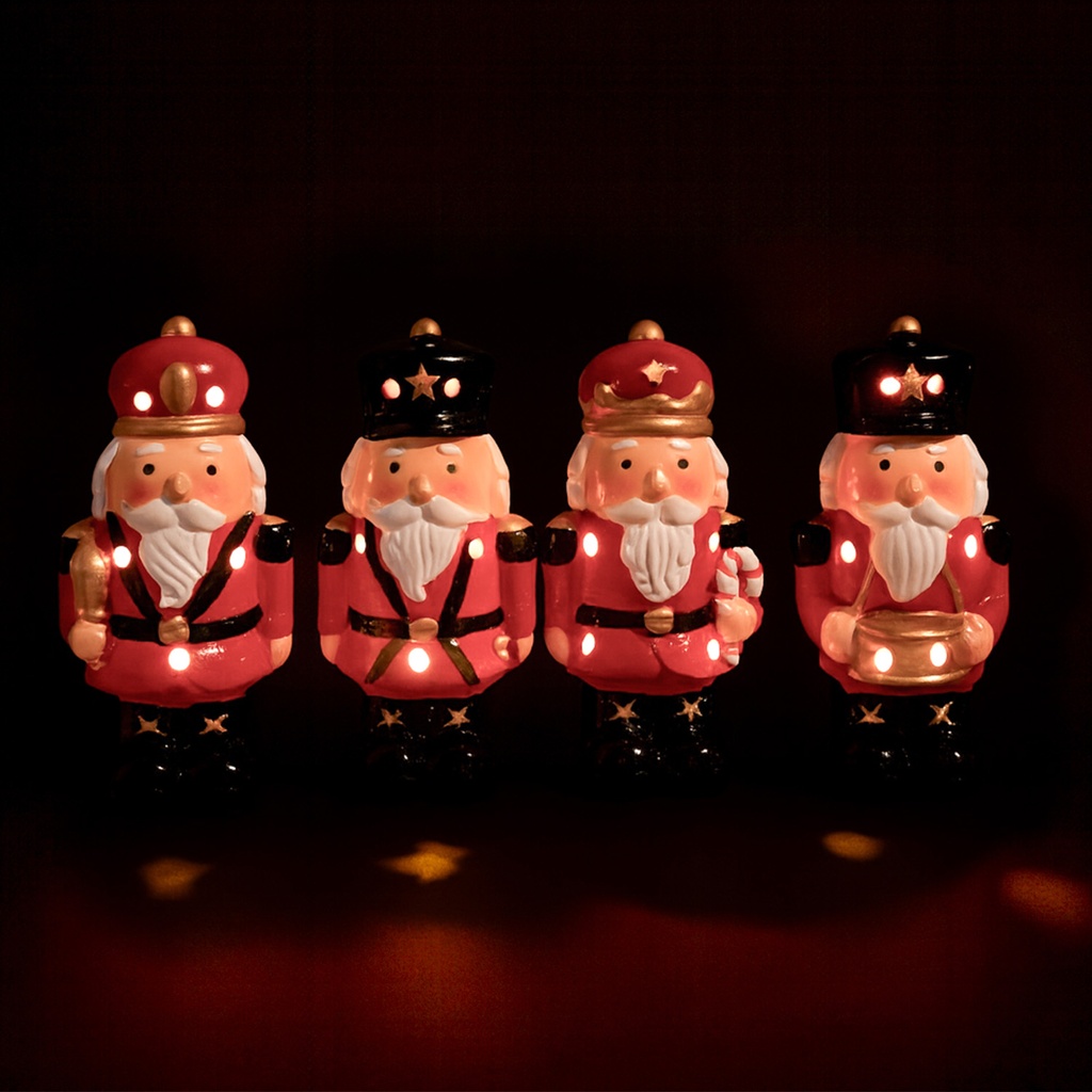 Cascanueces con luz 8,8x8,5x18,2cm