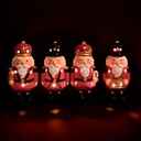 Cascanueces con luz 8,8x8,5x18,2cm