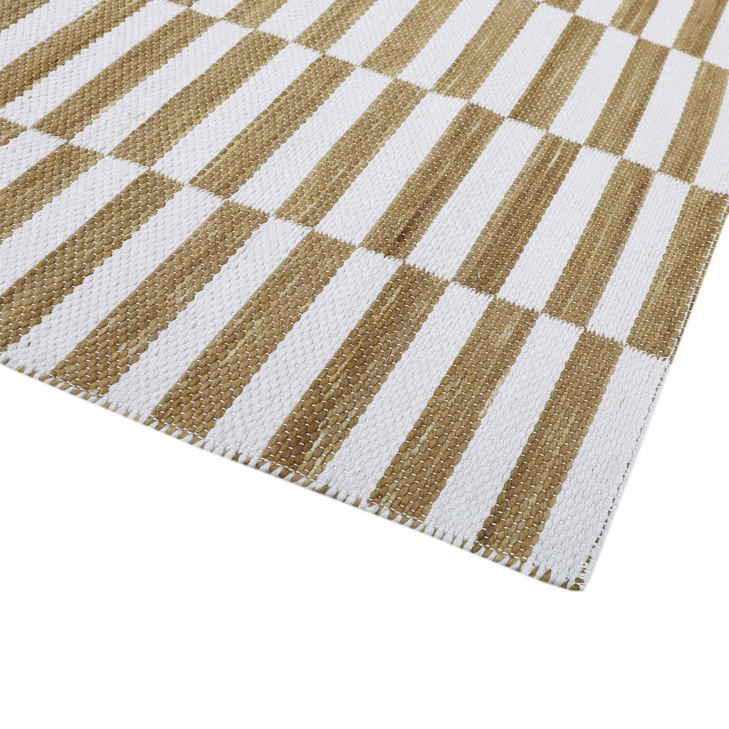 Alfombra 200x300cm Rila blanco/beige