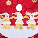 Base árbol navidad 120cm rojo