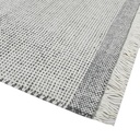 Alfombra 120x180cm Capas marfil/gris
