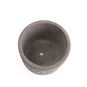 Macetero de Cemento Rama Gris y Blanco 14cm