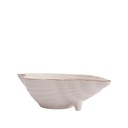 Pocillo Cerámica Caracola Blanco 21cm