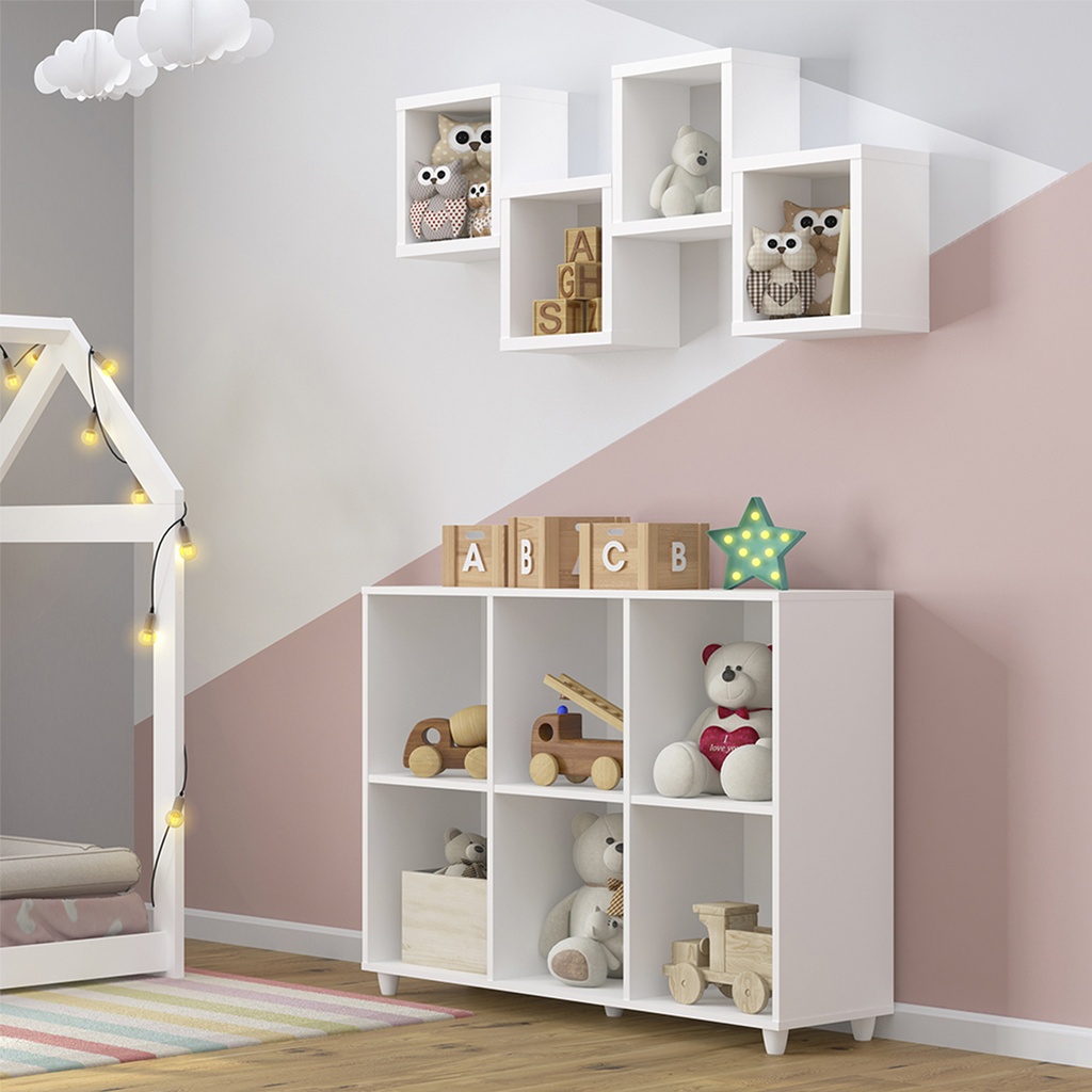 Nicho Aquarela Blanco