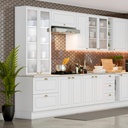 Vitrina 2 Puertas 2 Cajones Vidrio Americana