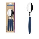 Juego 3 cucharas mesa azul