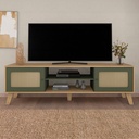 Rack Charlotte - Roble/Menta