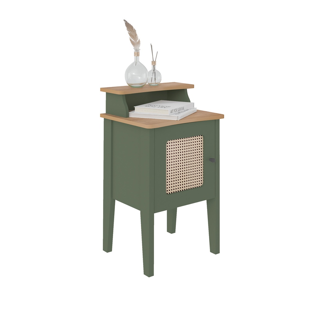 Mesa de apoyo Charlotte - Roble/Menta