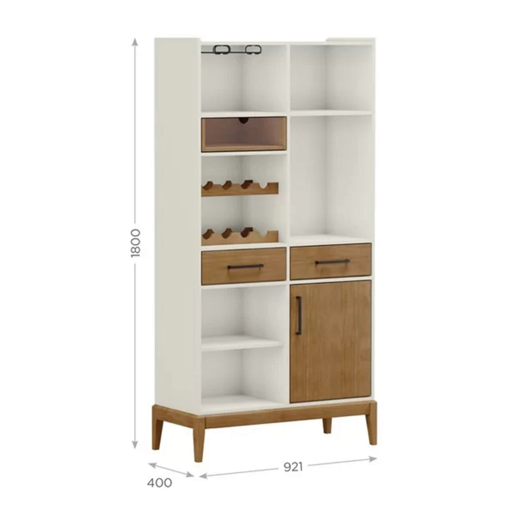 Vitrina Milao bar 92.1cm