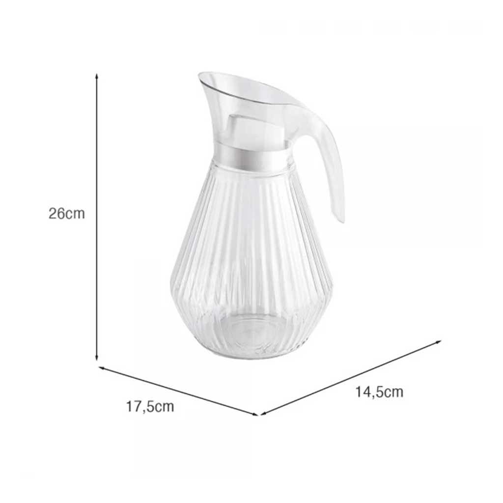 Jarra transparente 2L