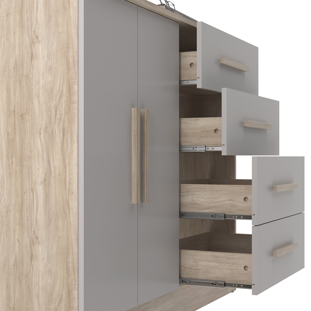 Cómoda Bariloche Ceniza