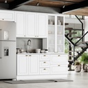 Aéreo cocina Americana blanco 120cm