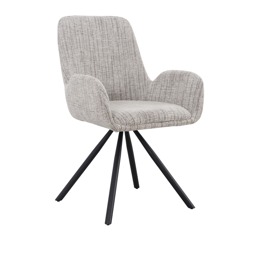 Silla comedor Yelcho café claro