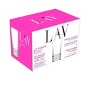 Vaso largo 335ml set de 6