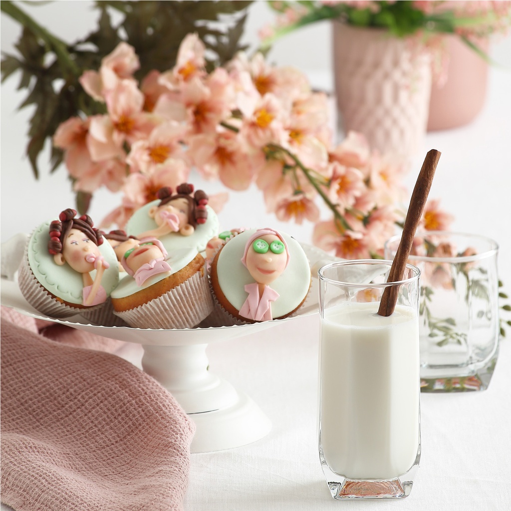 Vaso largo 390ml set de 6