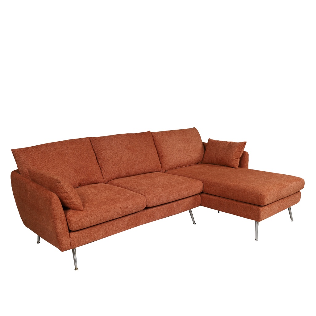 Sofá seccional Tavira naranjo