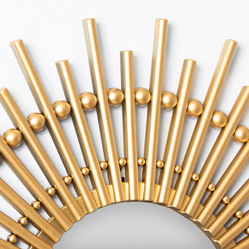 Espejo Mia dorado 50cm