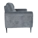 Sofá 3 cuerpos Nantes gris