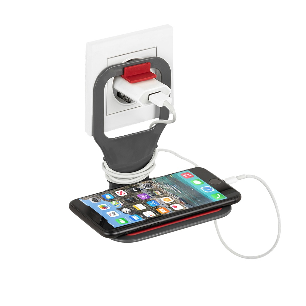 Porta celular para cargador