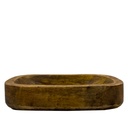Bowl madera natural 19x11x4cm